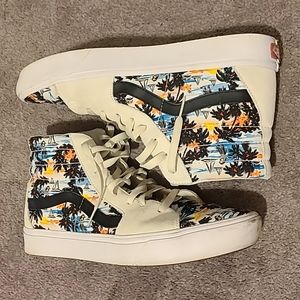 Sk8-Hi Custom Aloha Vans